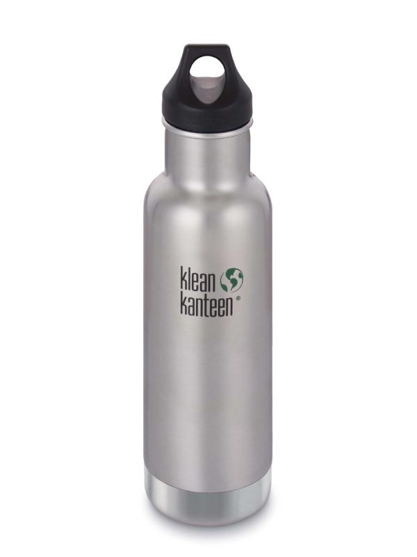 Klean Kanteen Classic Insulated Steel Water Bottle 592ml Silver