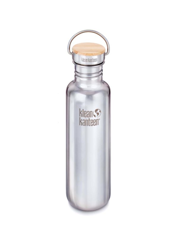 Klean Kanteen Reflect Water Bottle 800ml 27oz Mirrored Stainless Steel