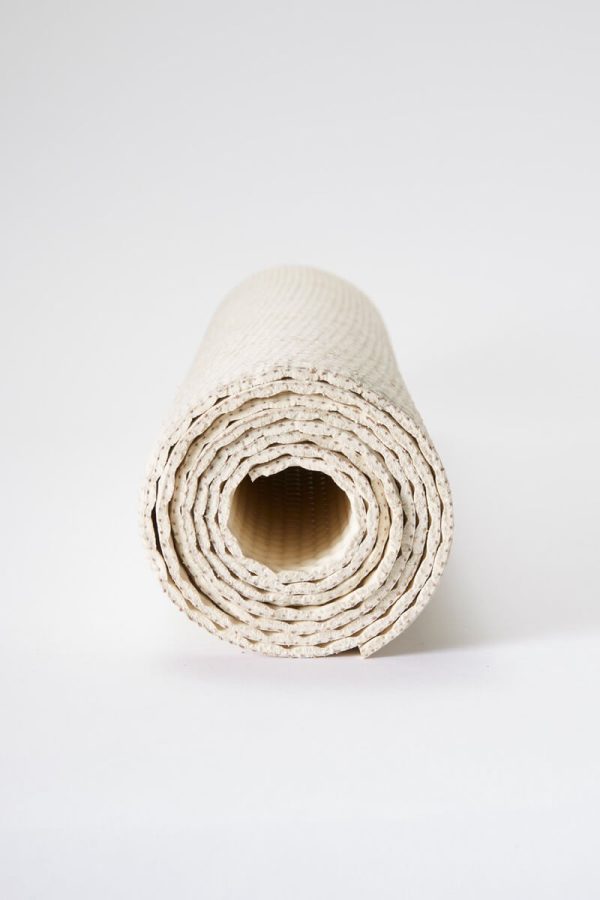 EcoYoga Jute Rubber Yoga Mat Eco Biodegradable - Natural Roll