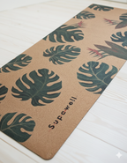 Eco Cork Yoga Mat – Monstera