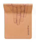 Eco Cork Yoga Mat - Hand