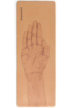Eco Cork Yoga Mat - Hand
