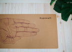 Eco Cork Yoga Mat - Hand