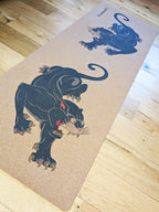 Eco Cork Yoga Mat – Black Panther