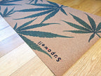 Eco Cork Yoga Mat – Hemp Leaf