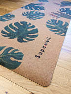 Eco Cork Yoga Mat – Monstera