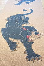 Eco Cork Yoga Mat – Black Panther
